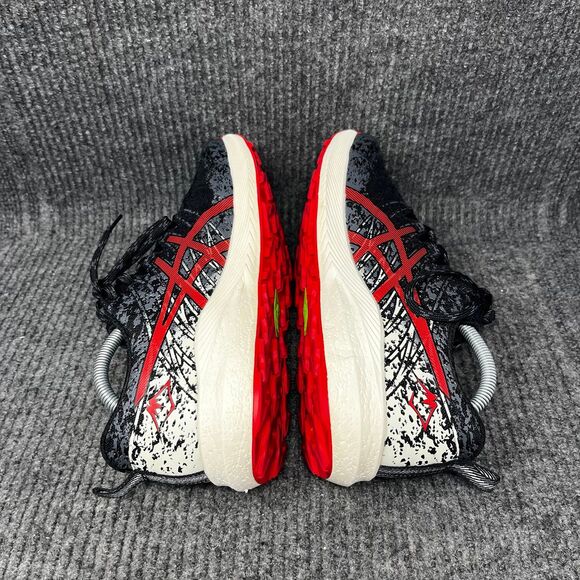 ASICS Fuji Lite 2 Black Electric Red Trail Athletic Running Shoes Mens Size 10.5 main image 5